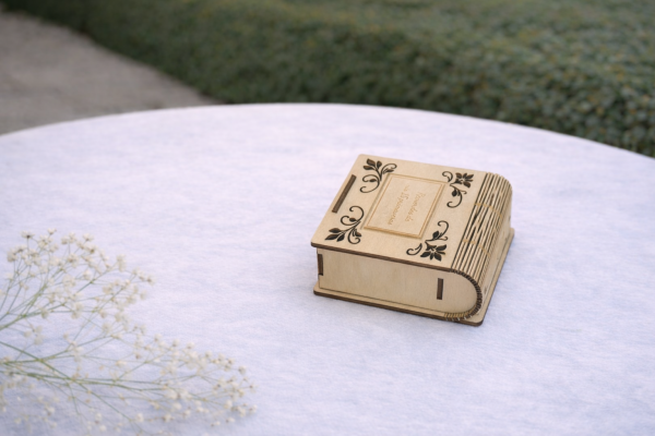 Wooden Quinceañera Guest Book Alternative – Mis 15 Años Drop Box Keepsake Decor