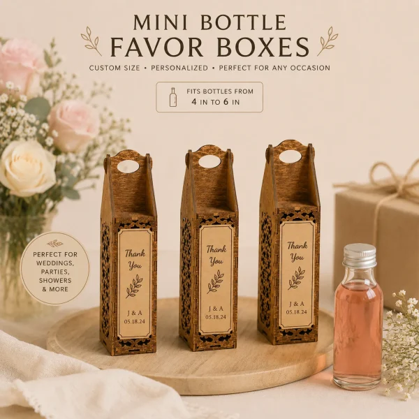 ChatGPT Image May 11, 2026, 01_56_56 PM Personalized Mini Bottle Favor Boxes, Custom Engraved Wedding Party Gifts