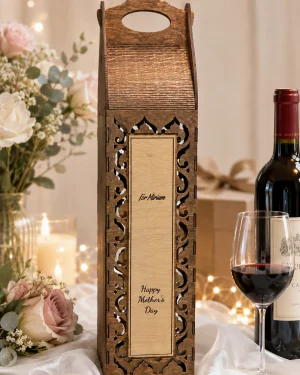 ChatGPT Image May 7, 2026, 02_33_18 PM Personalized Wooden Wine Box, Custom Engraved Bottle Gift Holder, Anniversary Wedding Gift