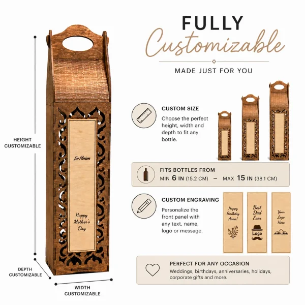 ChatGPT Image May 7, 2026, 03_03_56 PM Personalized Wooden Wine Box, Custom Engraved Bottle Gift Holder, Anniversary Wedding Gift