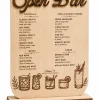 ChatGPT Image May 7, 2026, 11_03_43 AM Custom Wooden Open Bar Sign, Laser Engraved Drink Menu, Rustic Wedding Decor
