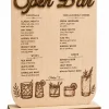 ChatGPT Image May 7, 2026, 11_03_43 AM Custom Wooden Open Bar Sign, Laser Engraved Drink Menu, Rustic Wedding Decor
