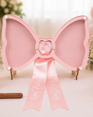 ChatGPT Image Jun 20, 2026, 03_05_26 PM Personalized Bow Guest Book Alternative • Quinceañera Guest Book • Sweet 16 Guest Book Sign • Baby Shower Guest Book • Custom Party Keepsake
