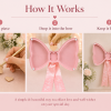 ChatGPT Image Jun 20, 2026, 03_12_38 PM Personalized Bow Guest Book Alternative • Quinceañera Guest Book • Sweet 16 Guest Book Sign • Baby Shower Guest Book • Custom Party Keepsake