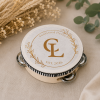 Personalized Wedding Tambourine Favor | Custom Wooden Party Tambourine