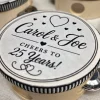 Personalized wedding display and handcrafted event decor