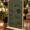 ChatGPT Image Sep 13, 2026, 11_13_21 PM Personalized Signature Drink Sign with Pet Portrait – Engraved Leatherette Wedding Bar Menu