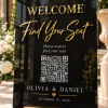 ChatGPT Image Sep 23, 2026, 11_17_57 PM Personalized 3D Acrylic Wedding QR Code Seating Sign – Find Your Seat