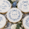Personalized Wedding Tambourines, Custom 4-Inch Wooden Party Favors.