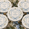 Personalized Wedding Tambourines, Custom 4-Inch Wooden Party Favors.