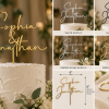 ChatGPT Image Sep 24, 2026, 10_08_20 PM Personalized mirror silver acrylic wedding cake topper with custom names