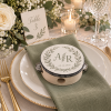 Personalized Wedding Tambourines, Custom Guest Favors for Reception & Send Off, Optional White Ribbon
